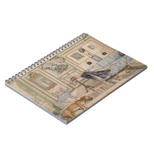Cosy Corner (by Carl Larsson) Notebook