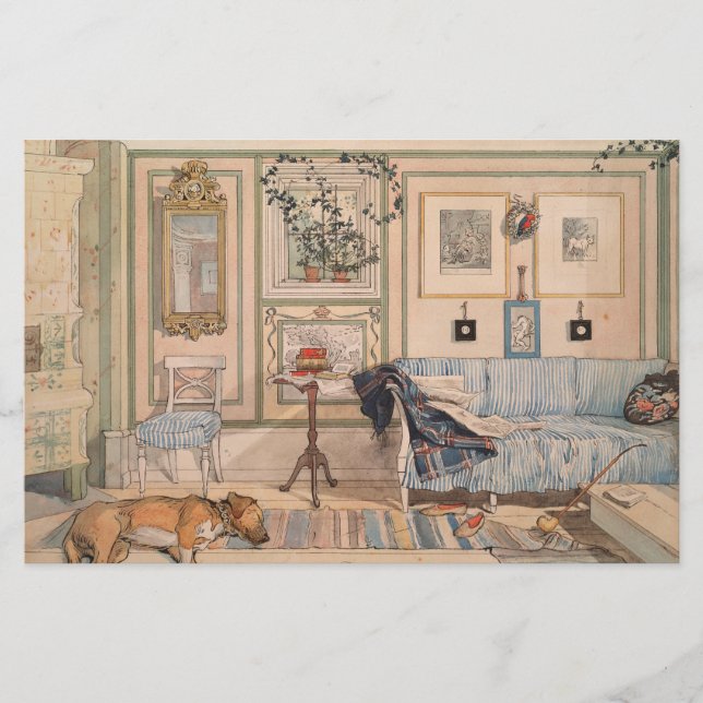 Cosy Corner (by Carl Larsson) Stationery (Front)
