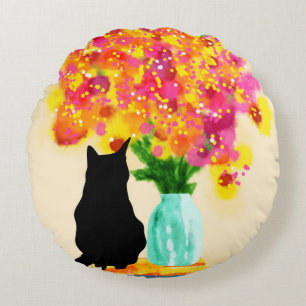 Cosy Corner Charm Round Cushion