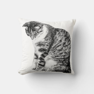 Cosy Corners with Shaded Cat Grace Cushion
