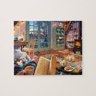 Cosy Cottage Jigsaw Puzzle