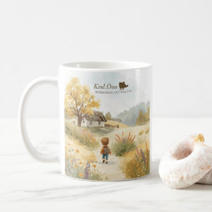 Cosy Cottage Path Coffee Mug – Kind_Ones Whimsical