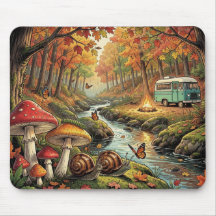 Cosy Cottagecore Campground Vintage Vibes
