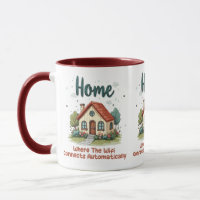 Cosy Cottagecore Home Whimsical House Art