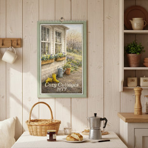 Cosy Cottages 2027 – A Watercolor Calendar