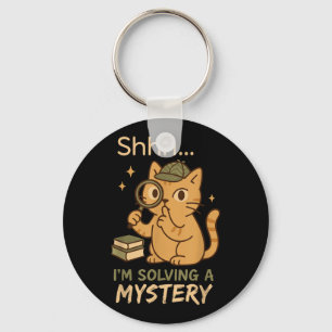Cosy Crime Club Mystery Reader Bookish Sleuth Gift Key Ring