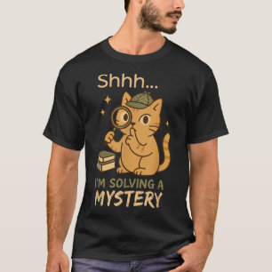 Cosy Crime Club Mystery Reader Bookish Sleuth Gift T-Shirt