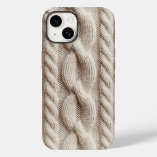 Cosy Crocheted Knit Sweater 3D Effect Phone Case