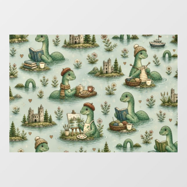 Cosy Cryptids Nessie Loch Ness Monster hobbies  (Sheet)