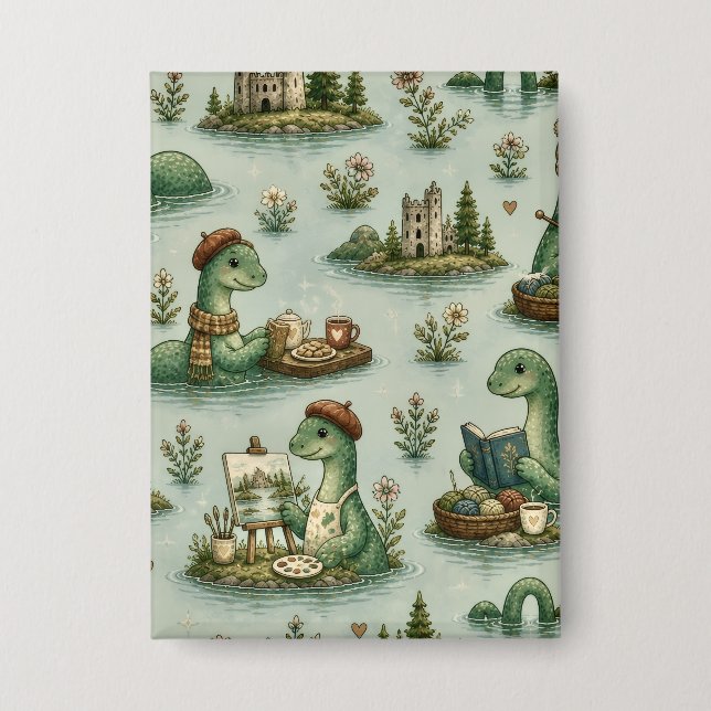 Cosy Cryptids Nessie Loch Ness Monster hobbies  (Front)
