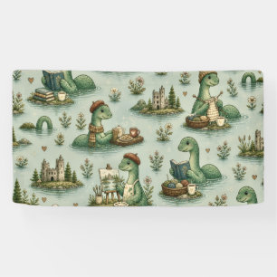 Cosy Cryptids Nessie Loch Ness Monster hobbies  Banner