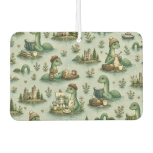 Cosy Cryptids Nessie Loch Ness Monster hobbies Car Air Freshener
