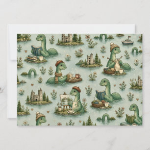 Cosy Cryptids Nessie Loch Ness Monster hobbies Card