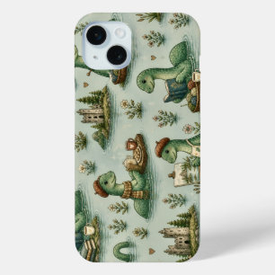 Cosy Cryptids Nessie Loch Ness Monster hobbies iPhone 15 Mini Case