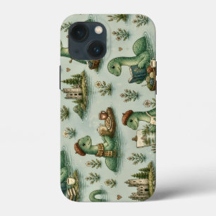 Cosy Cryptids Nessie Loch Ness Monster hobbies  iPhone 13 Mini Case