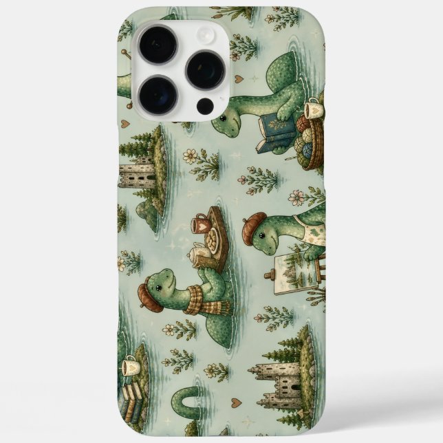 Cosy Cryptids Nessie Loch Ness Monster hobbies  Case-Mate iPhone Case (Back)