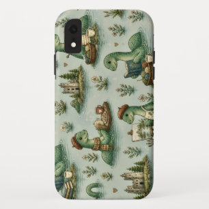 Cosy Cryptids Nessie Loch Ness Monster hobbies  iPhone XR Case