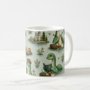 Cosy Cryptids Nessie Loch Ness Monster hobbies Coffee Mug