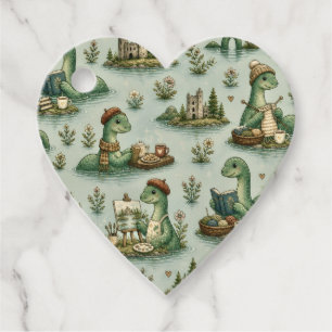 Cosy Cryptids Nessie Loch Ness Monster hobbies Favour Tags