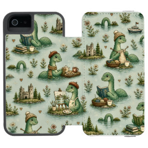 Cosy Cryptids Nessie Loch Ness Monster hobbies  Incipio Watson™ iPhone 5 Wallet Case
