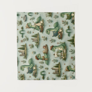 Cosy Cryptids Nessie Loch Ness Monster hobbies Tapestry