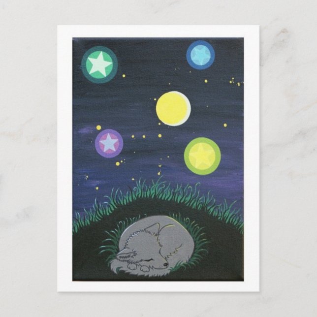 cosy cub art post card (Front)