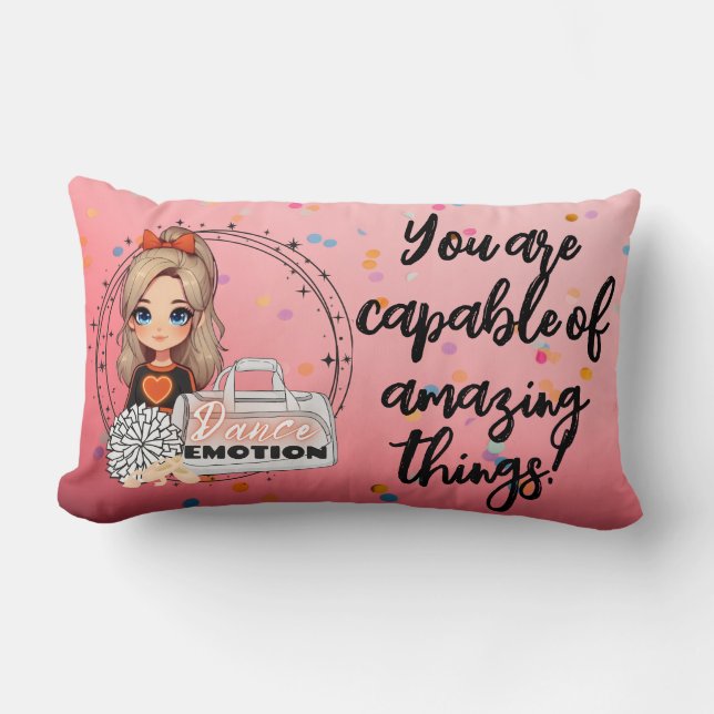 Cosy Dancer Pillow (Front)