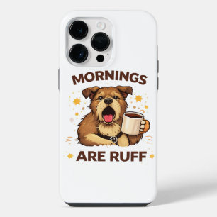 Cosy Dog Illustration iPhone 14 Pro Max Case