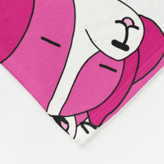 Cosy Dog Pillowcase Fleece Blanket