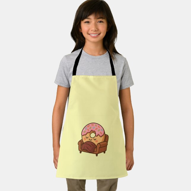 Cosy Doughnut Nap Apron (Insitu)