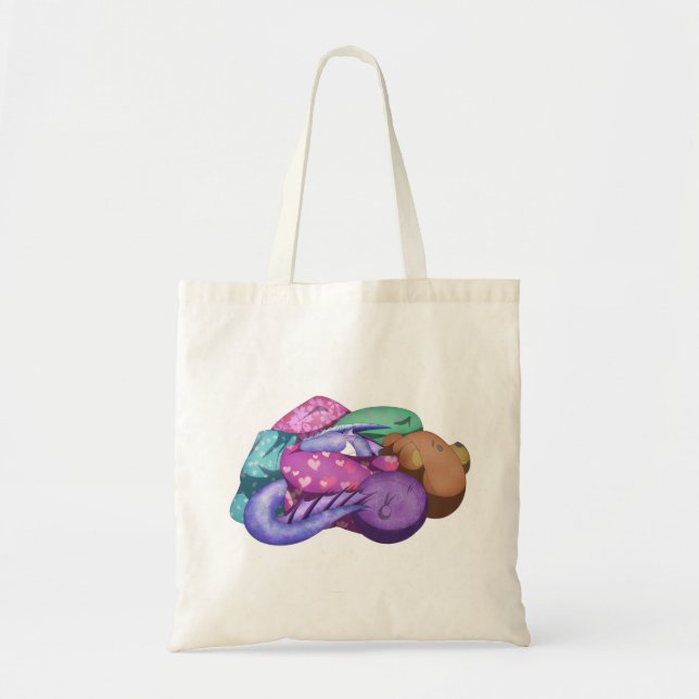 Cosy Dragon Tote Bag (Front)