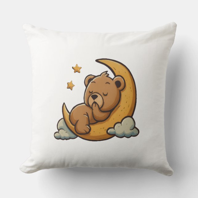 Cosy Dreams Teddy Bear & Pillow Set (Front)