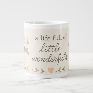 Cosy Duck “Little Wonderfuls” Mug – Soft Aesthetic