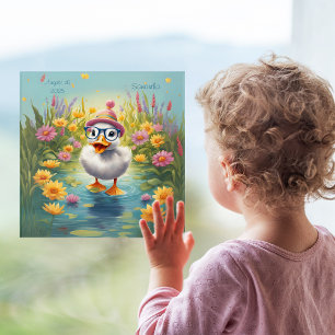 Cosy Duckling Window Cling