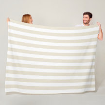 Cosy Elegance Creamy White Striped