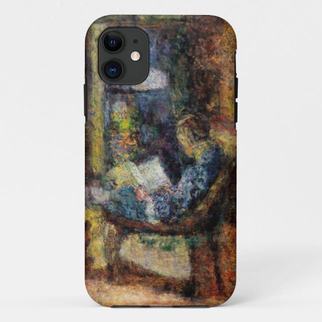Cosy Evening Reader Artistic Mobile Case (Back)