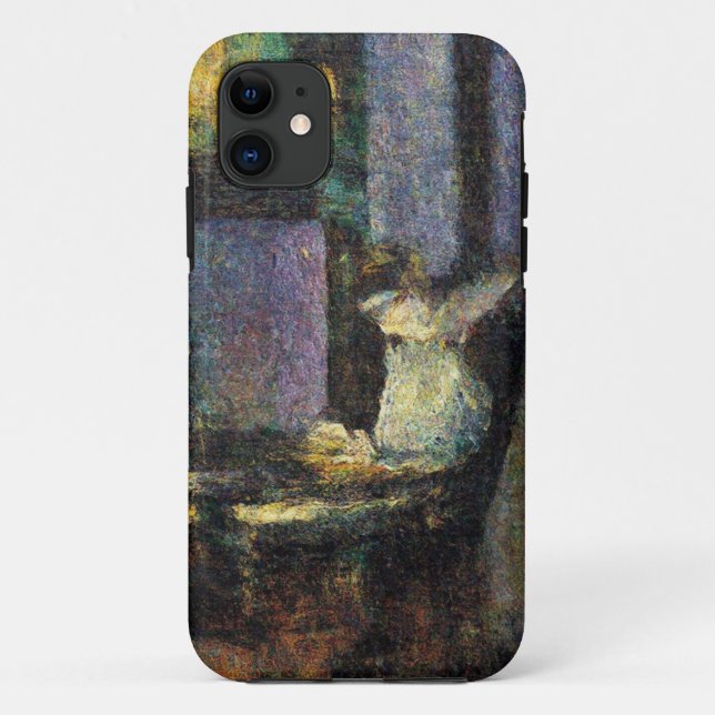 Cosy Evening Reader Artistic Mobile Case (Back)