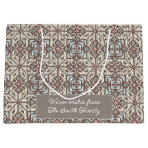 Cosy Fair Isle Knitted Pattern Christmas