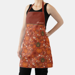 Cosy Fall Autumn Apron