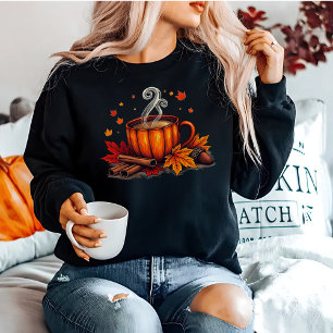 Cosy Fall Coffee Pumpkin Spice Autumn Vibes Sweatshirt
