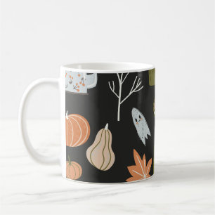 Cosy Fall Elements: Warm Pattern. Coffee Mug