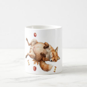 Cosy Fall Fox Mug - Sleeping Fox