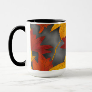 Cosy Fall Leaves Mug