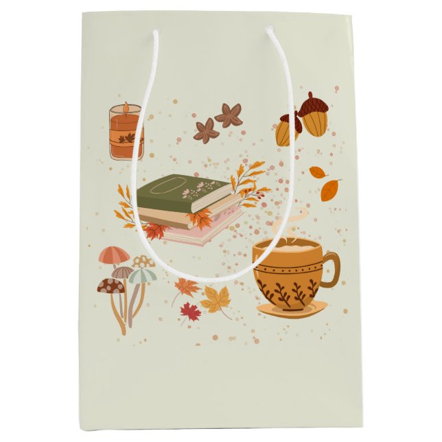   Cosy Fall Medium Gift Bag (Front)