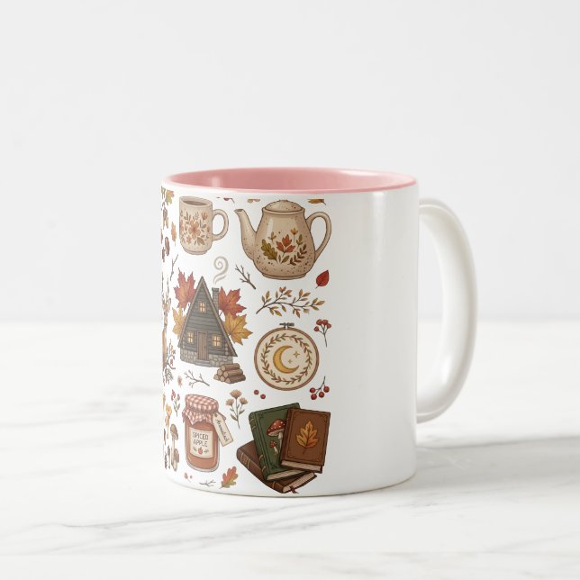 cosy fall mug (Front Right)