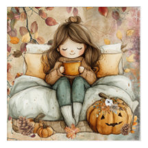 Cosy Fall Themed Acrylic Wall Art
