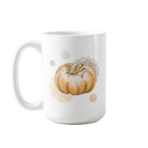 Cosy Fall Vibes in Every Sip - Boho Pumpkin Mug
