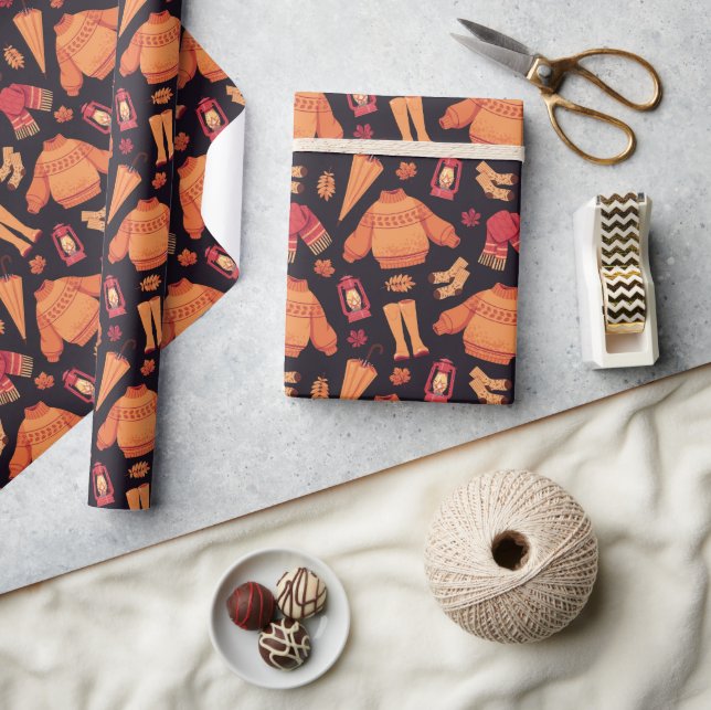 Cosy Fall  Wrapping Paper (Crafts)