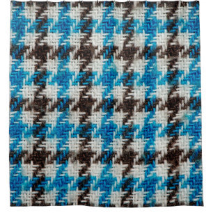 Cosy flannel fabric, textural background. shower curtain