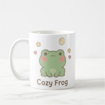 Cosy Frog Mug | Cute Kawaii Frog Cup